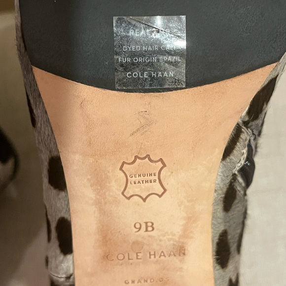 Cole Haan Arden Grand Bootie Mercer Ocelot, size 9 - Picture 8 of 8